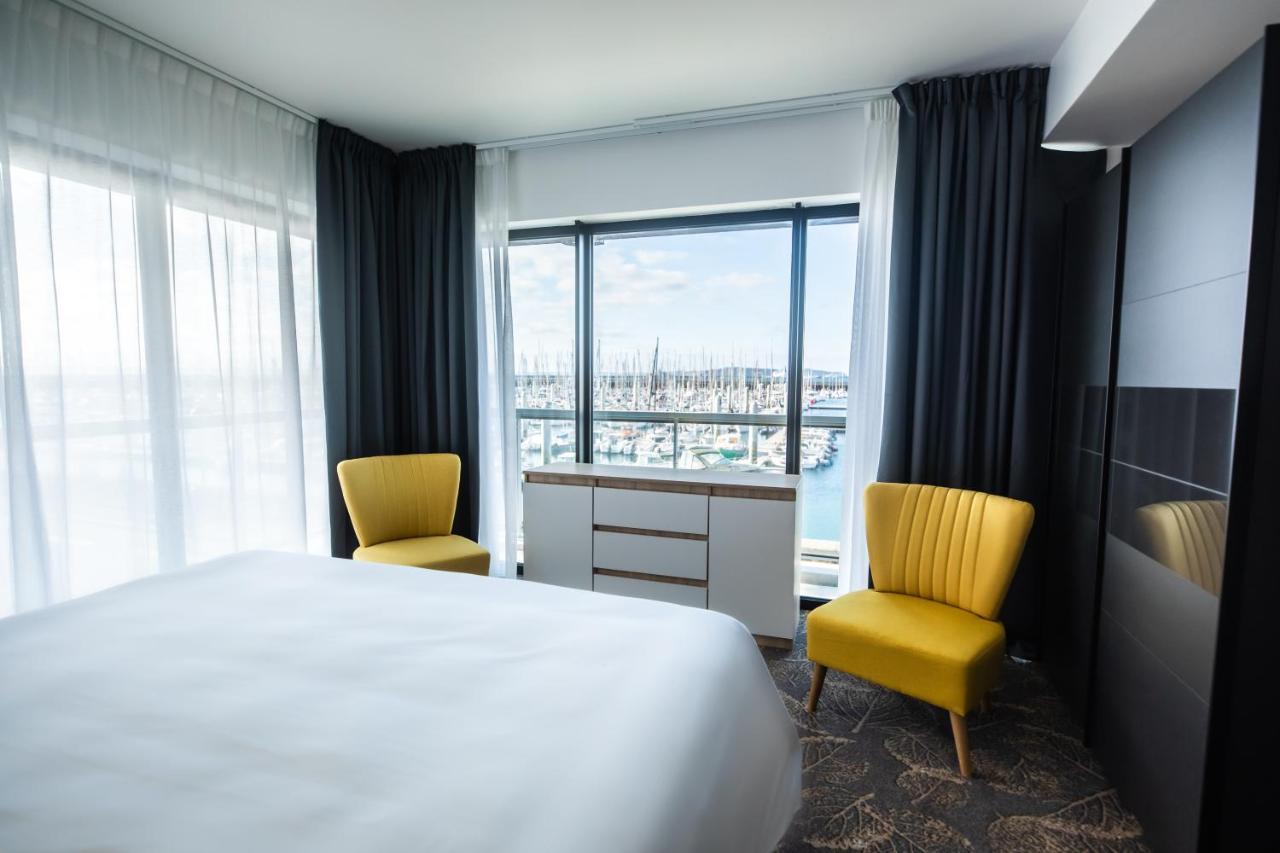 Le Barracuda & Spa, Centre Port, Pieds Dans L'Eau, Vue Mer Брест Екстериор снимка