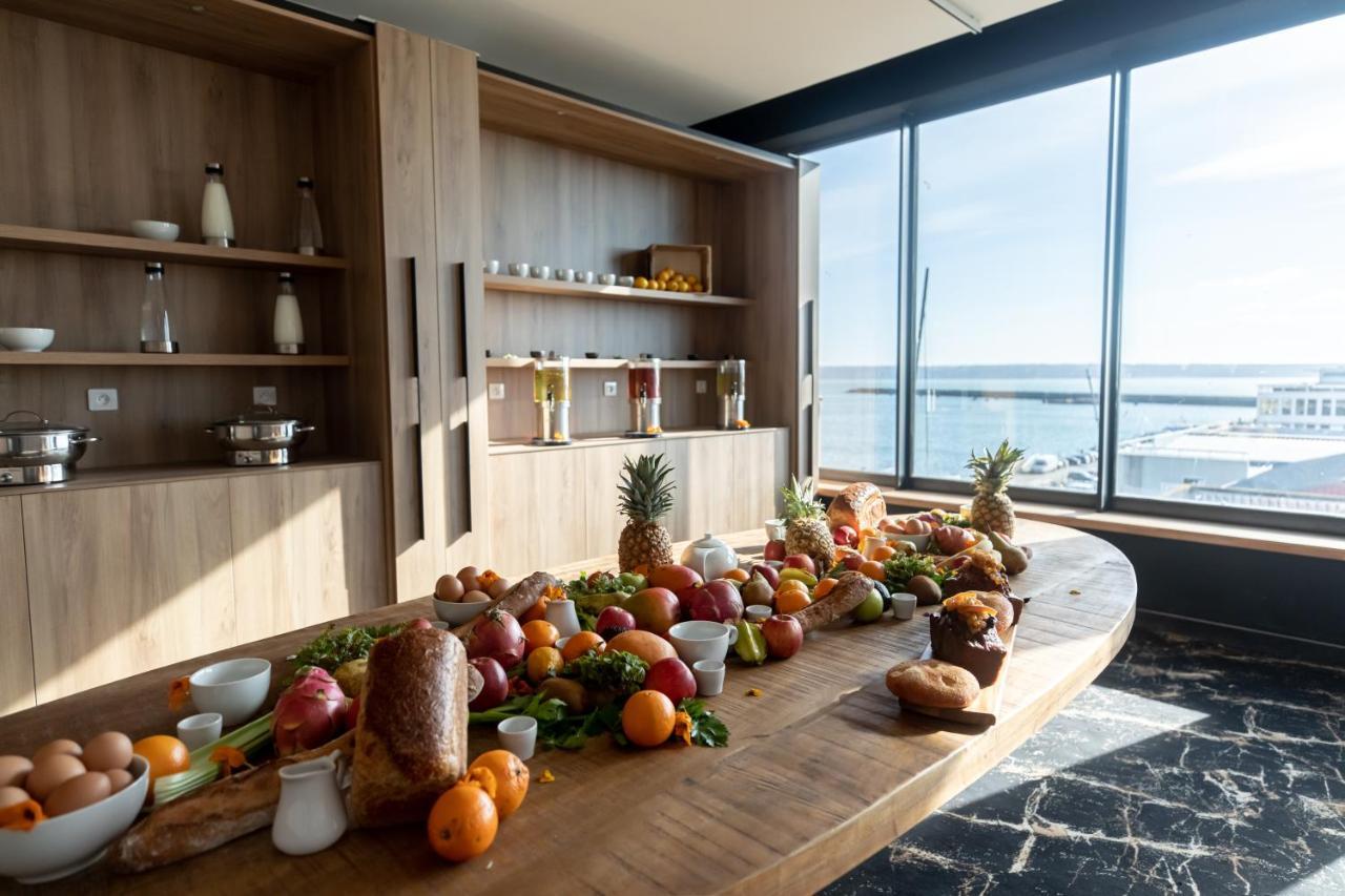 Le Barracuda & Spa, Centre Port, Pieds Dans L'Eau, Vue Mer Брест Екстериор снимка
