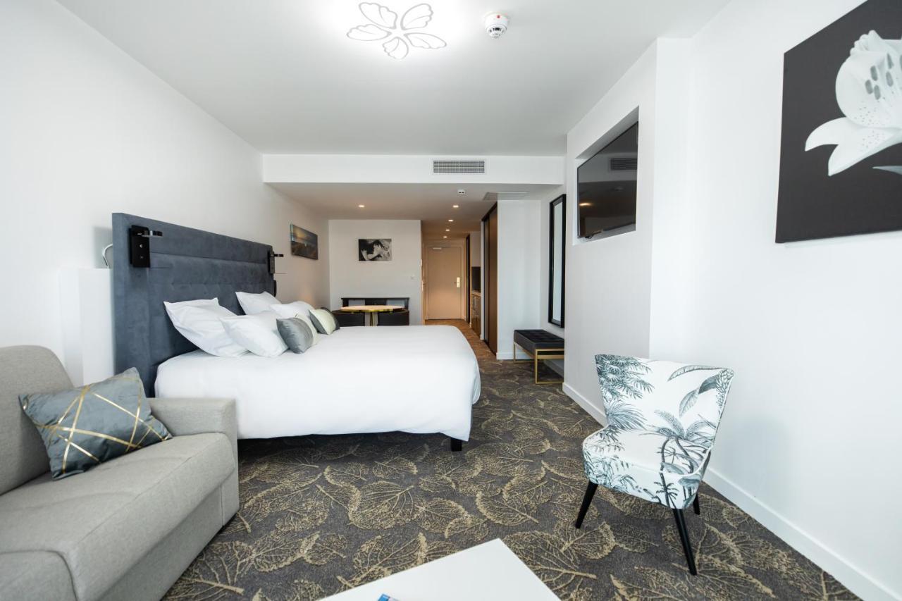 Le Barracuda & Spa, Centre Port, Pieds Dans L'Eau, Vue Mer Брест Екстериор снимка