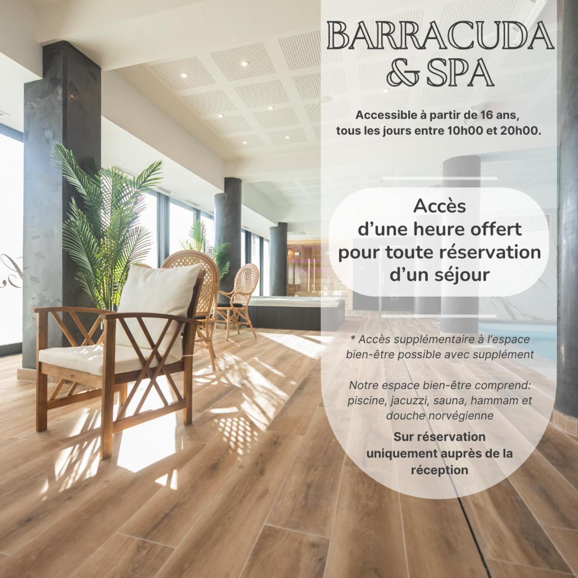 Le Barracuda & Spa, Centre Port, Pieds Dans L'Eau, Vue Mer Брест Екстериор снимка